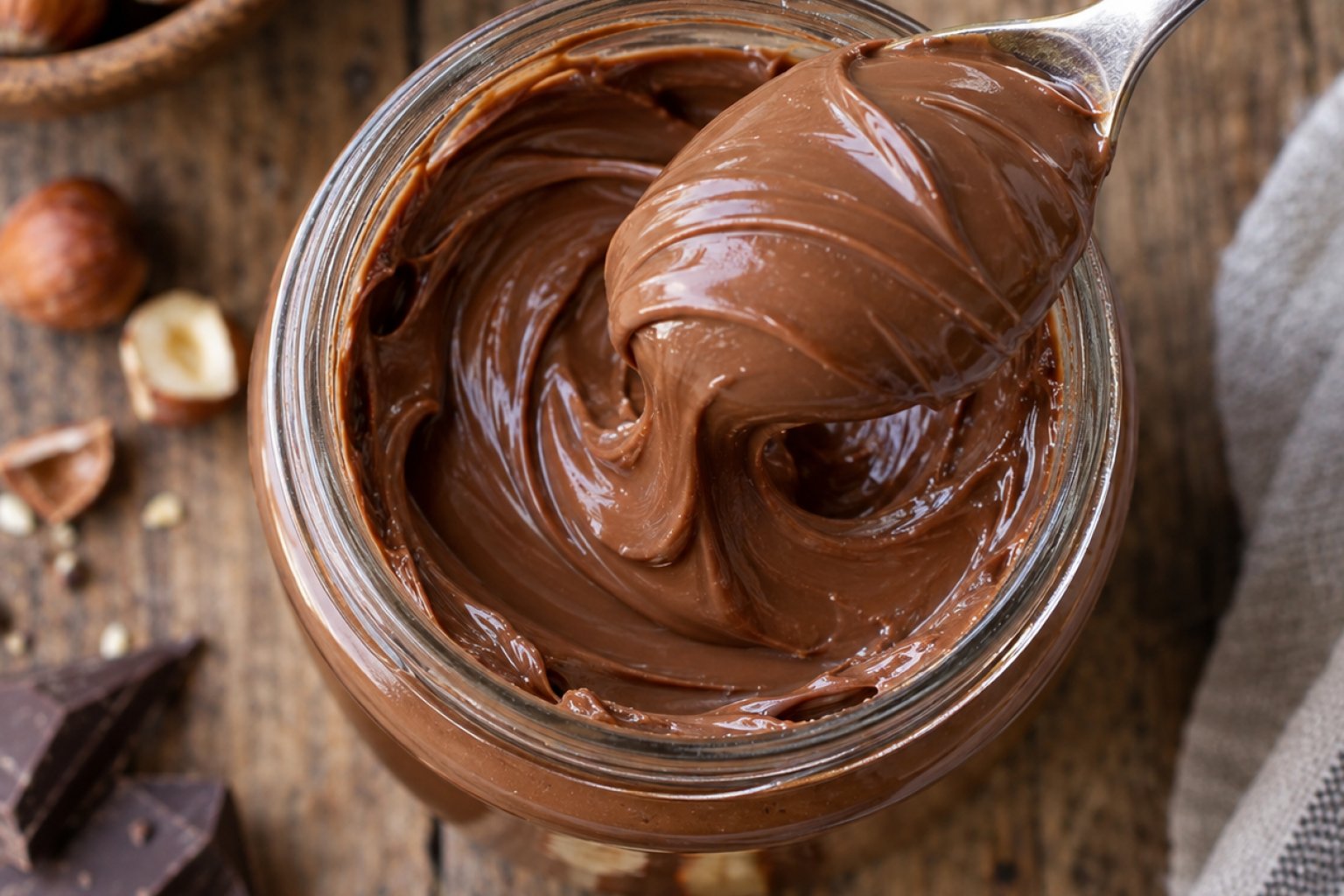 Schoko-Haselnuss-Creme (kalorienreduziert) Kalorien und Nährwerte