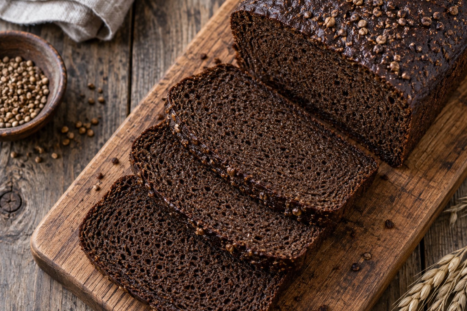 Pumpernickel Kalorien und Nährwerte