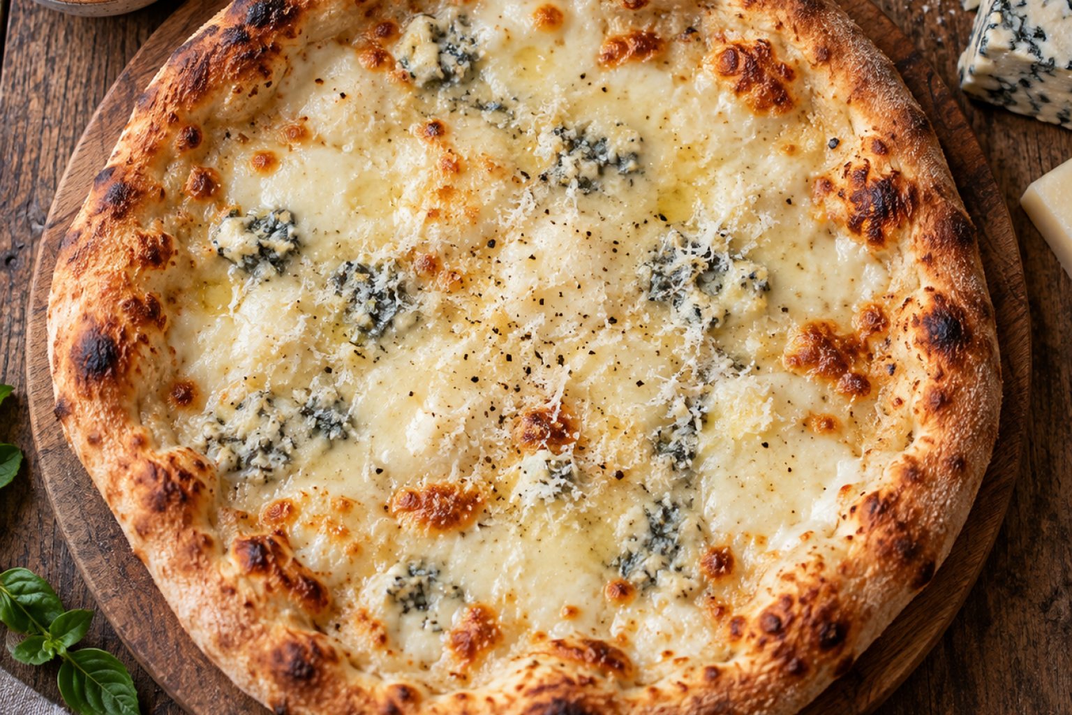 Pizza Quattro Formaggi Kalorien und Nährwerte