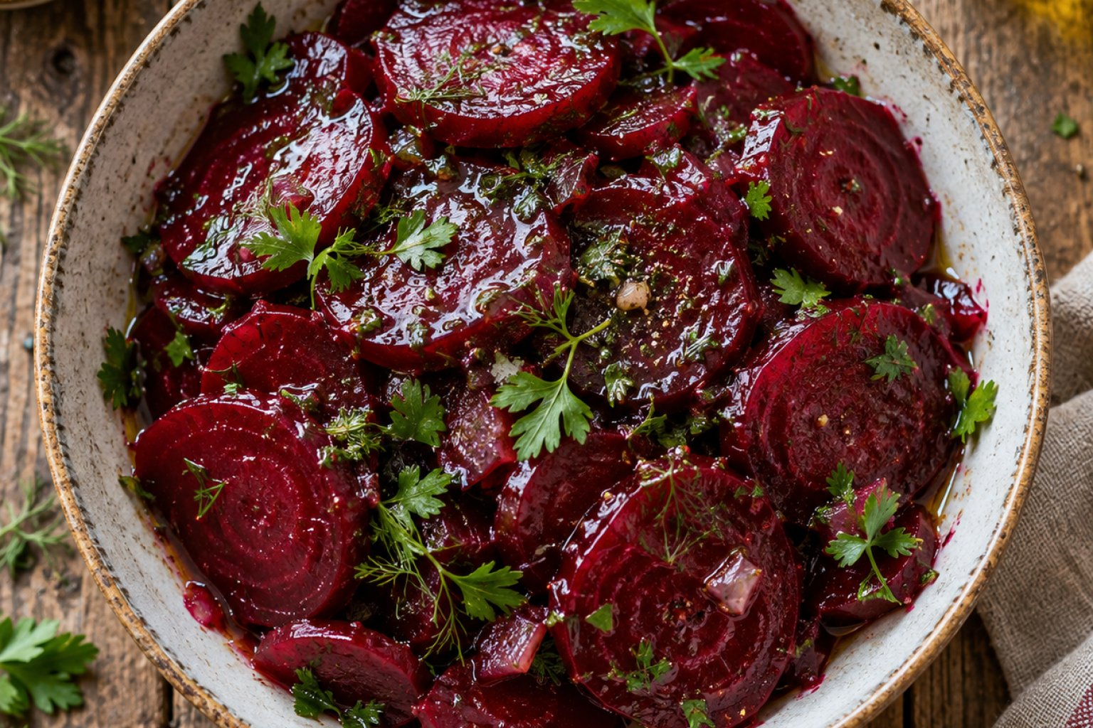 Rote-Bete-Salat Kalorien und Nährwerte