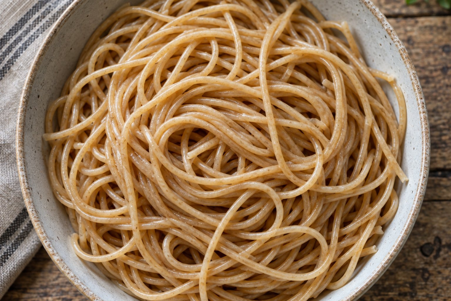 Vollkornspaghetti (gekocht) Kalorien und Nährwerte