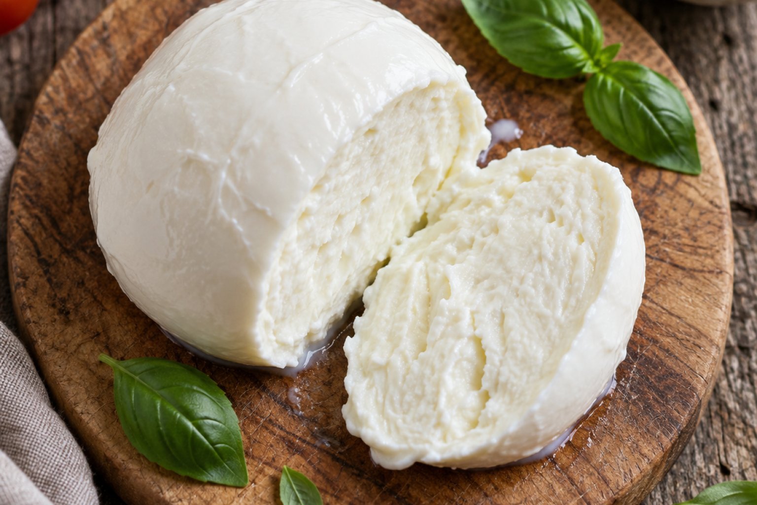 Mozzarella light Kalorien und Nährwerte