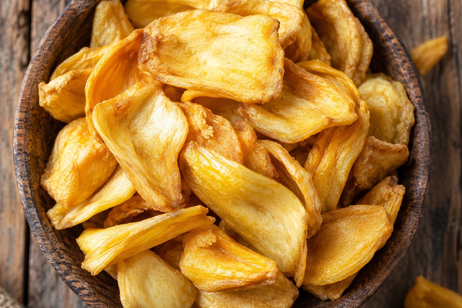 Jackfrucht-Chips Kalorien und Nährwerte