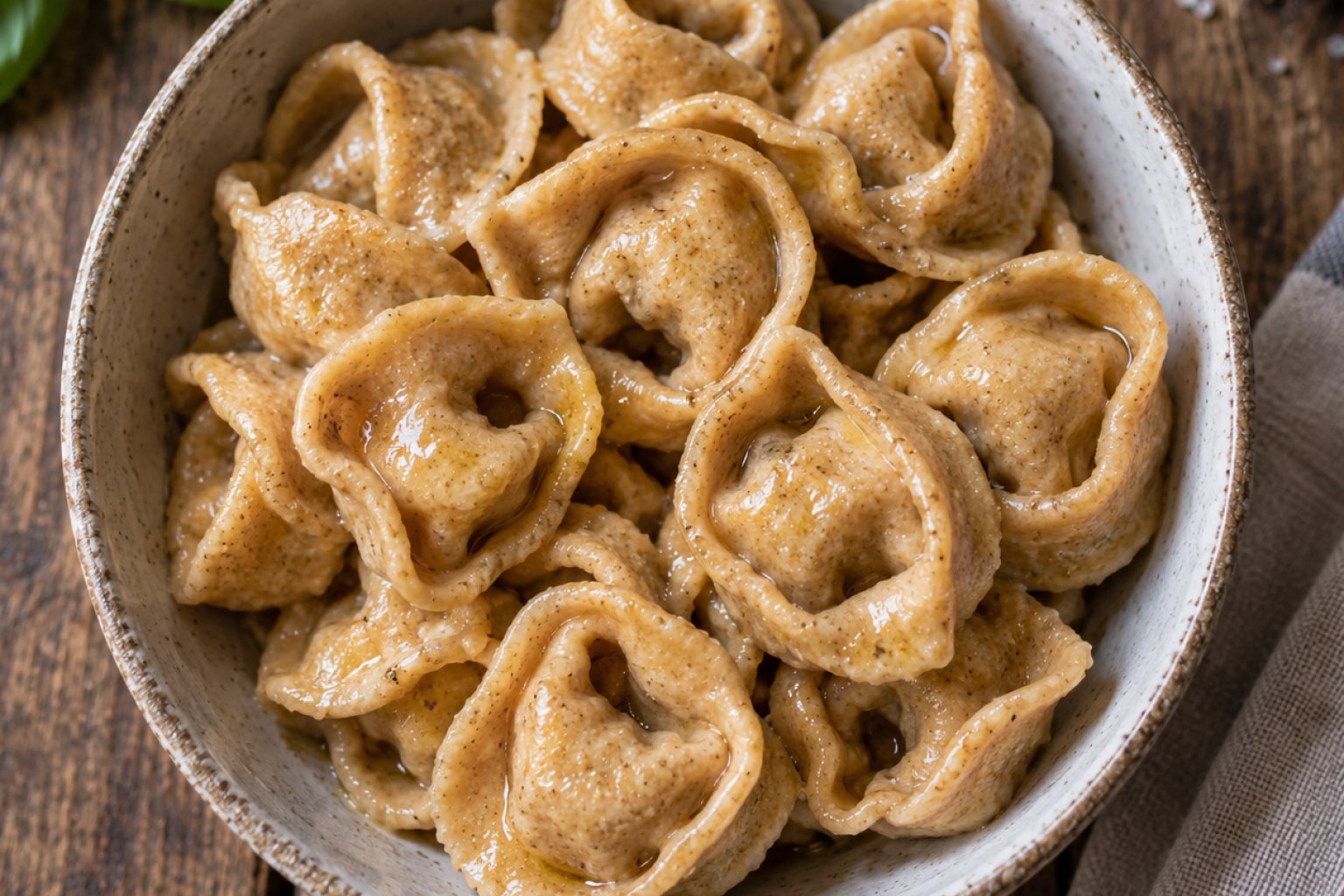 Vollkorn-Tortellini (gekocht) Kalorien und Nährwerte