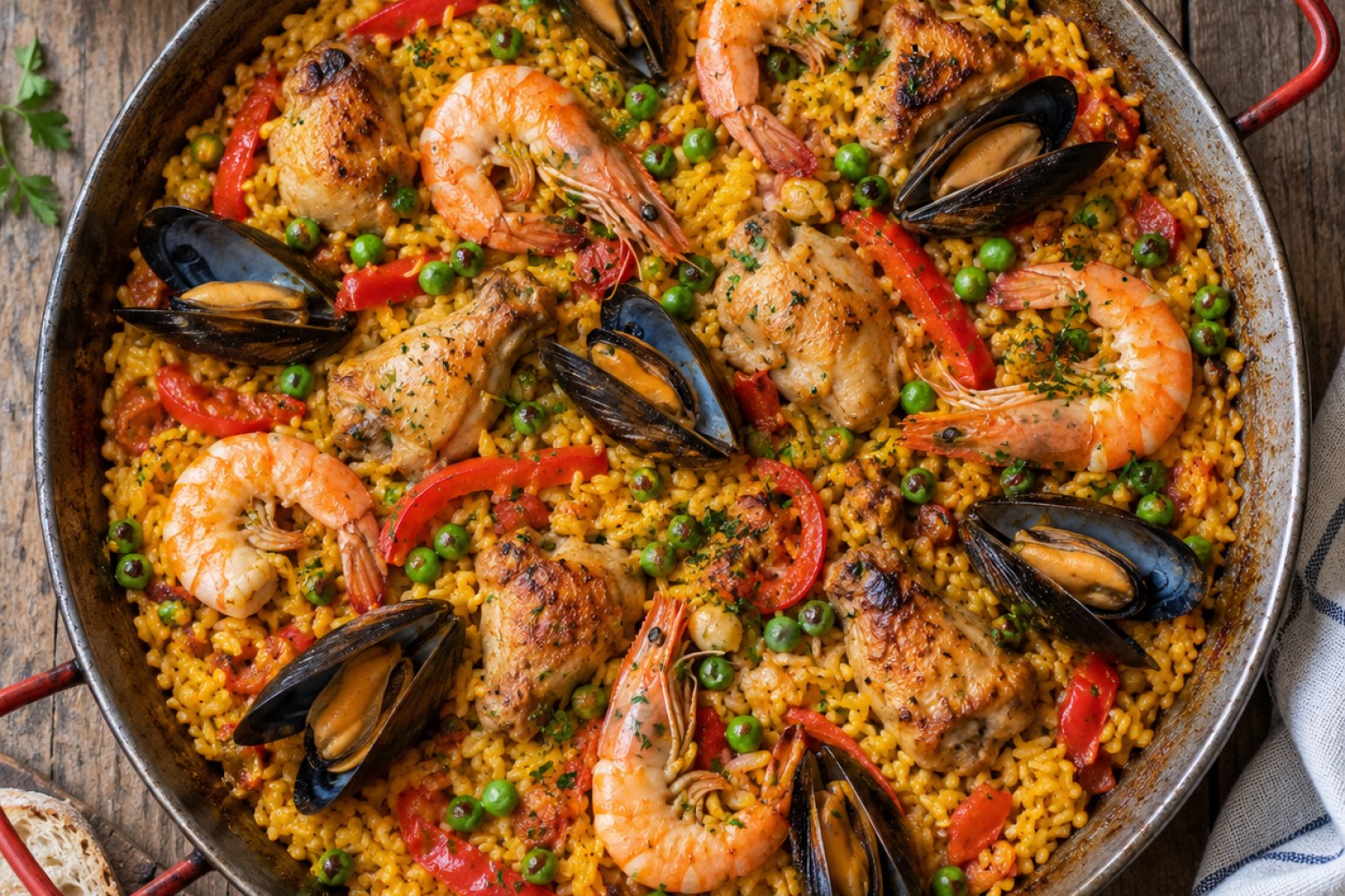 Paella Kalorien und Nährwerte