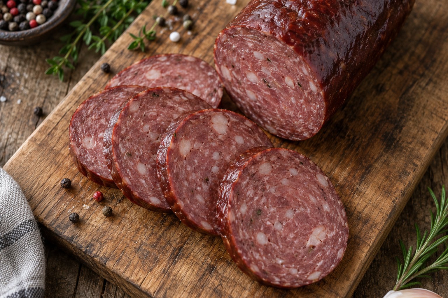 Rinderwurst Kalorien und Nährwerte