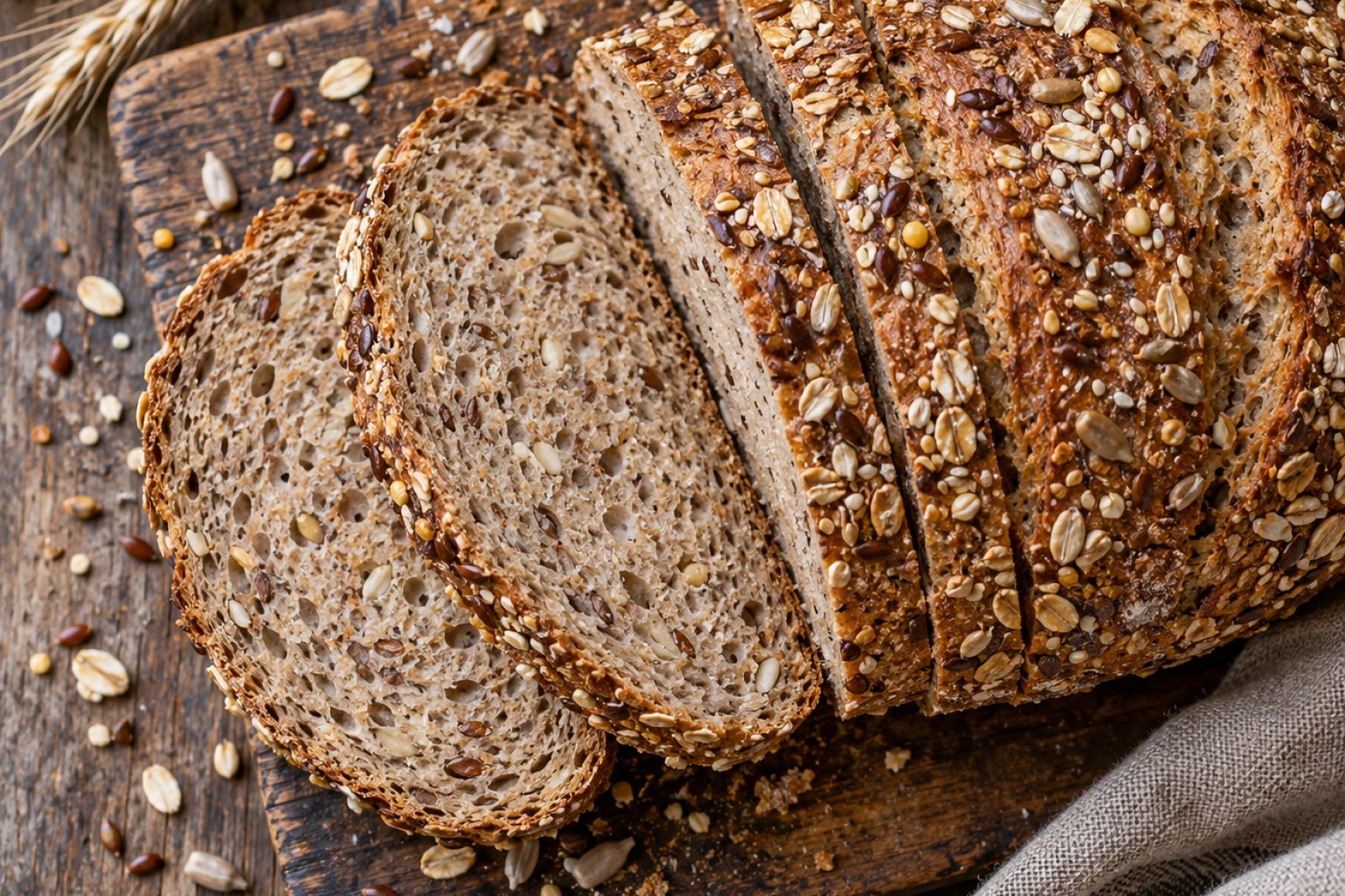Mehrkornbrot Kalorien und Nährwerte