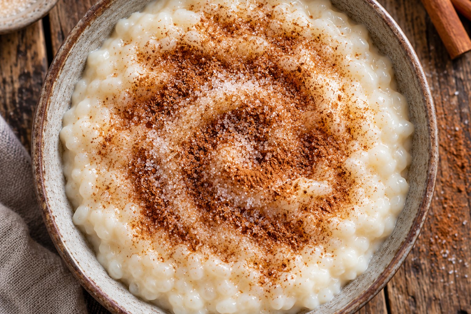 Milchreis mit Zimt und Zucker Kalorien und Nährwerte