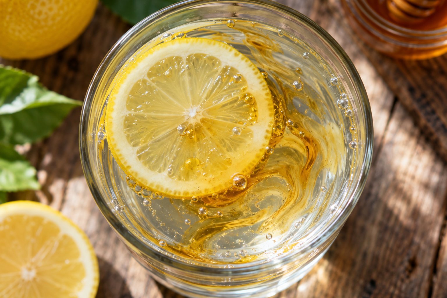 Zitronenwasser mit Honig Kalorien und Nährwerte