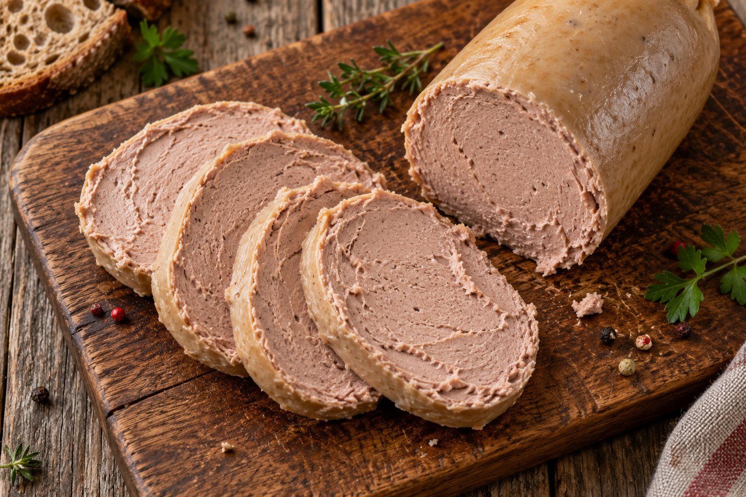 Puten-Leberwurst Kalorien und Nährwerte