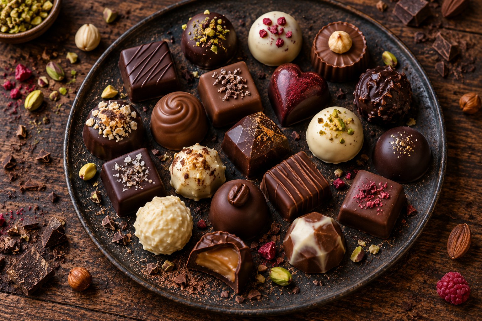 Pralinen (gemischt) Kalorien und Nährwerte