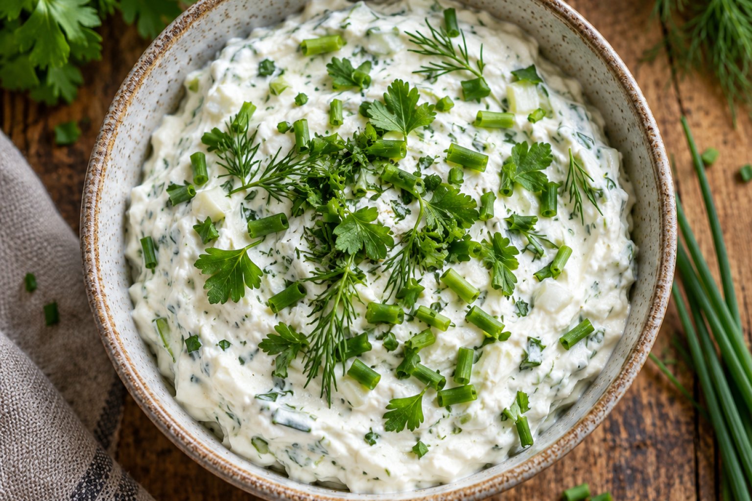 Kräuterquark Kalorien und Nährwerte