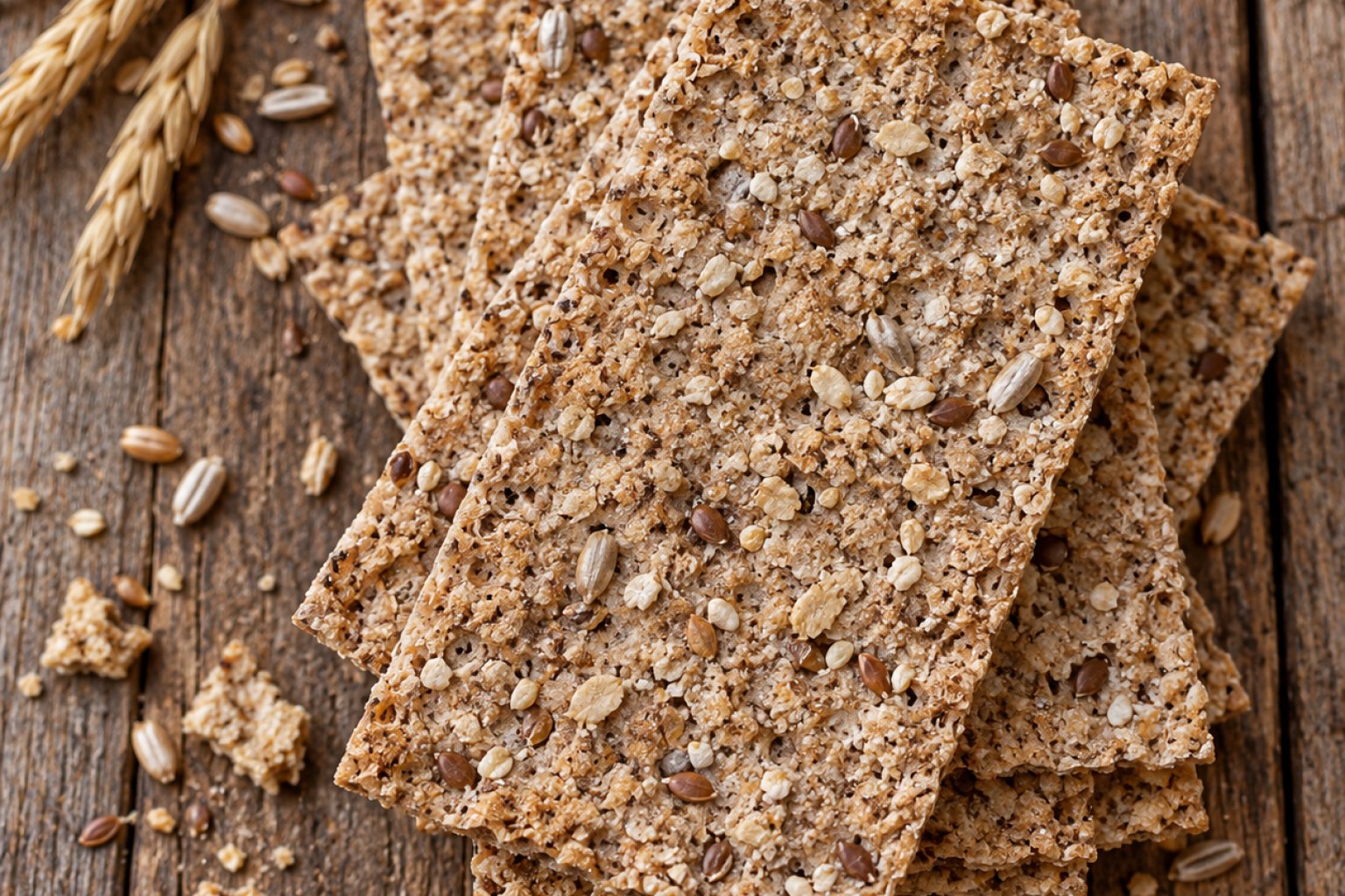 Dinkelknäckebrot Kalorien und Nährwerte