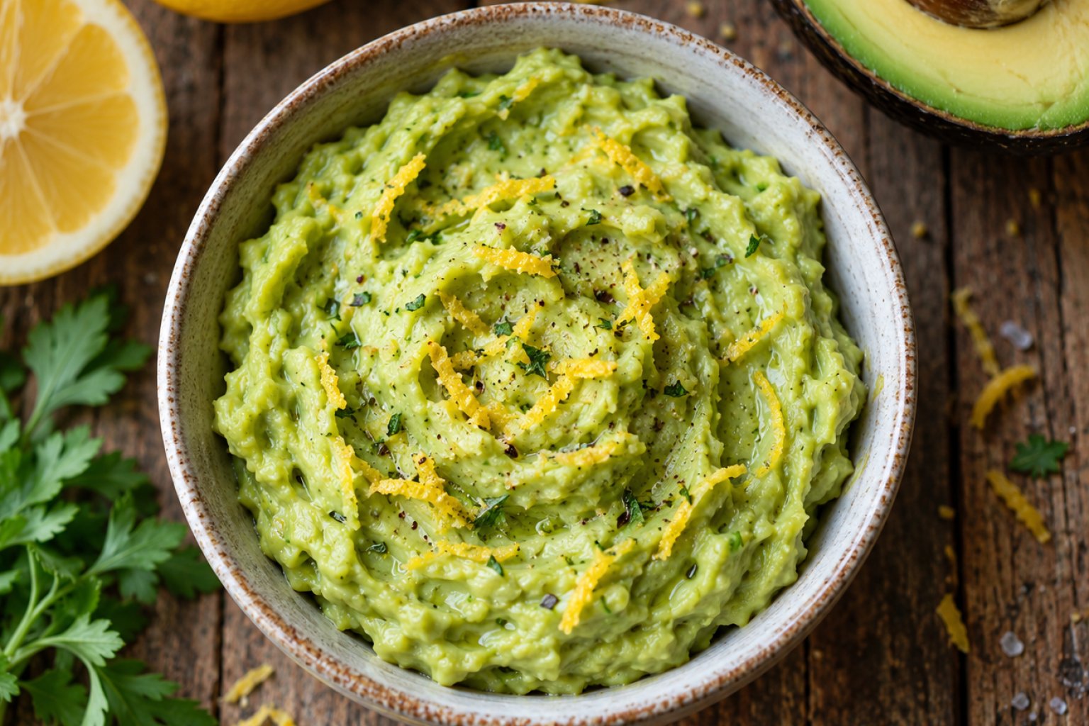 Avocadoaufstrich mit Zitrone Kalorien und Nährwerte