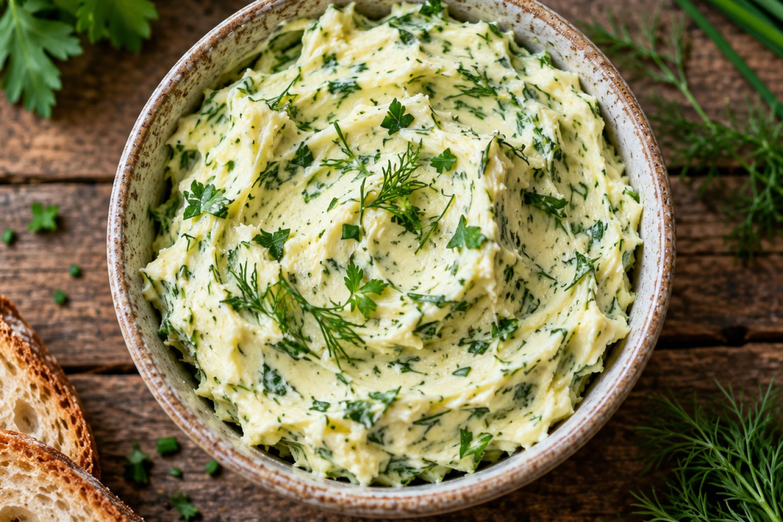 Butter-Kräuter-Aufstrich Kalorien und Nährwerte