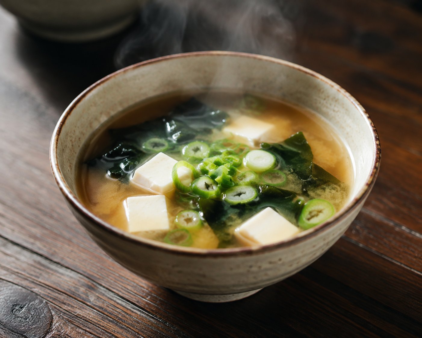 Miso-Suppe mit Tofu und Wakame – Rezept mit Kalorien und Nährwerten