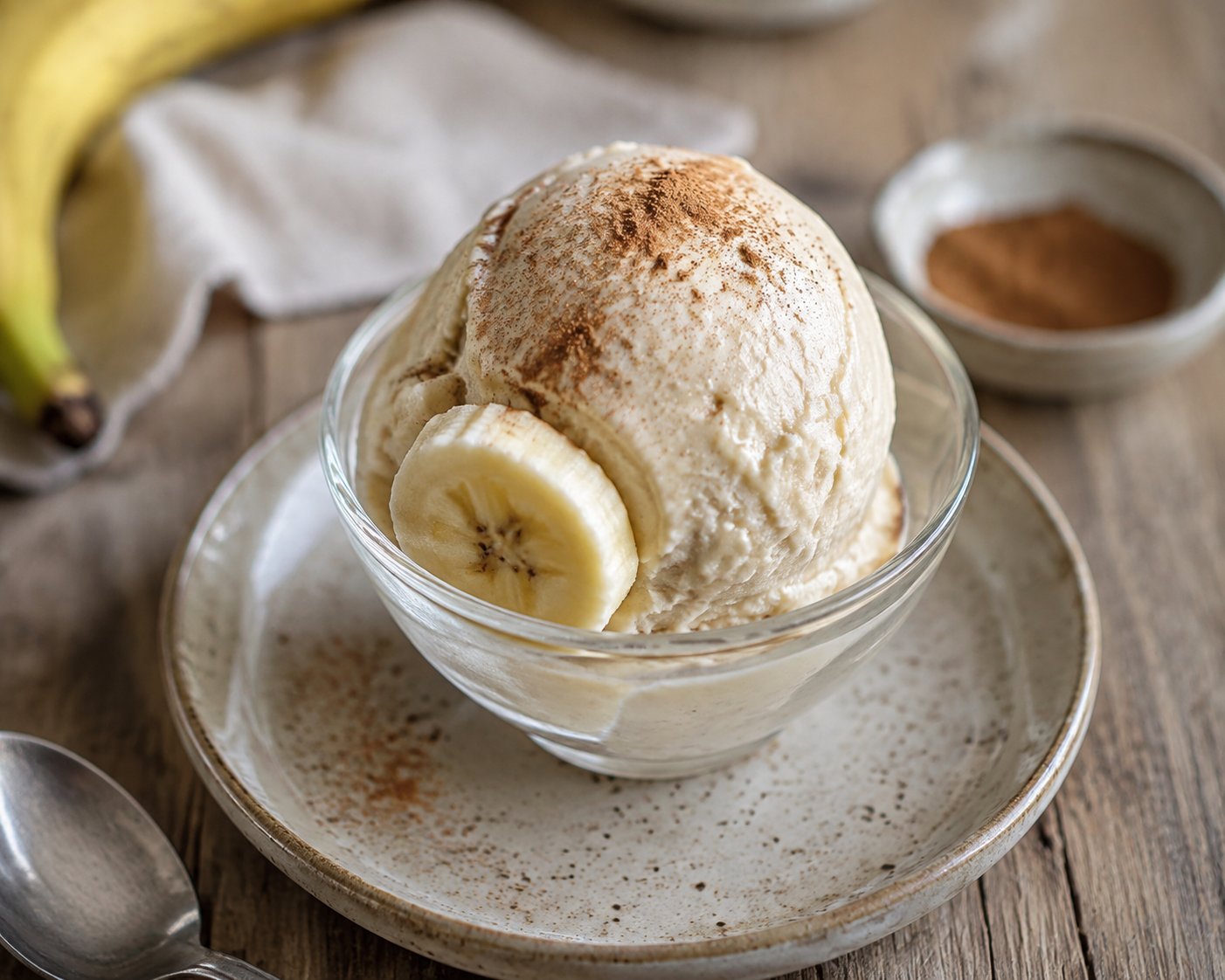 Protein-Eiscreme mit gefrorener Banane – Rezept mit Kalorien und Nährwerten