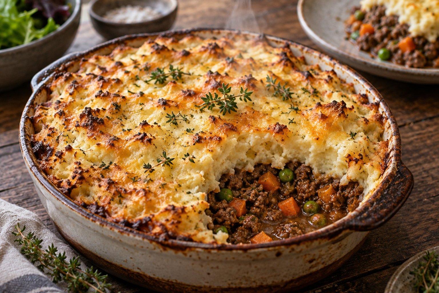 Low-Carb-Blumenkohl-Shepherd's-Pie – Rezept mit Kalorien und Nährwerten